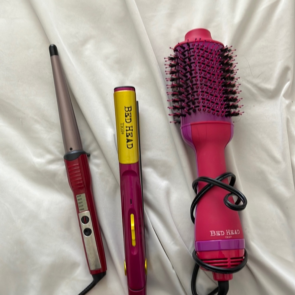 3 hair heated products all for 1 price!!